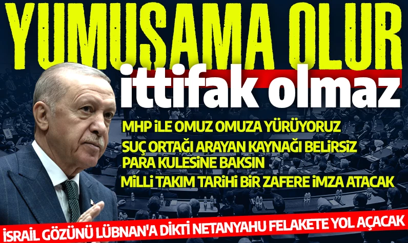 Cumhurbaşkanı Erdoğan'dan Cumhur İttifakı vurgusu: MHP ile omuz omuza yürüyoruz
