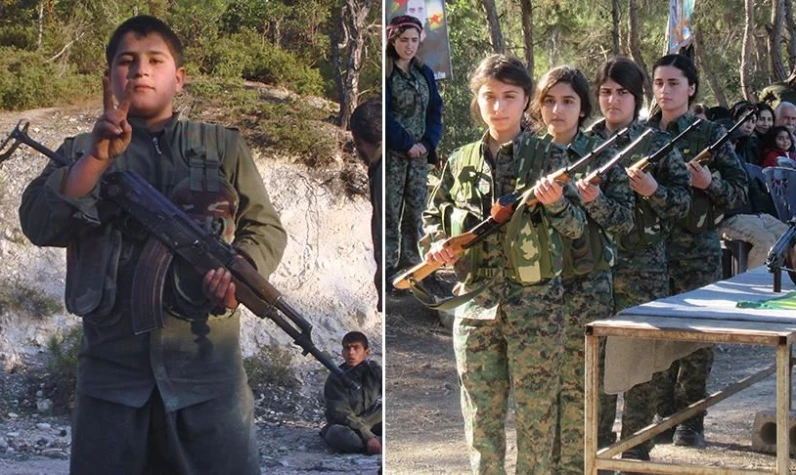 PKK'nın kirli yüzü ABD raporlarında ifşa oldu: Çocukları zorla silah altına alıyorlar