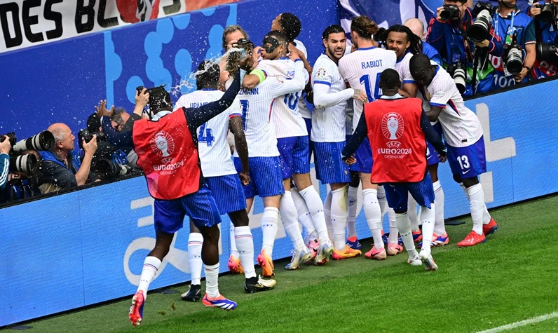 Son dakika... Son dakikaları iyi oynayan kazandı: Belçika'yı yenen Fransa çeyrek finalde