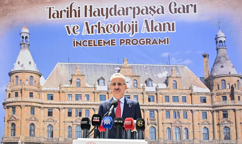 Bakan Uraloğlu Haydarpaşa için tarih verdi: Çalışmaların yüzde 90'ı tamamlandı